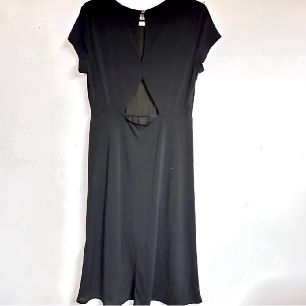ModCloth Jessy B Black keyhole back dress women’s XL